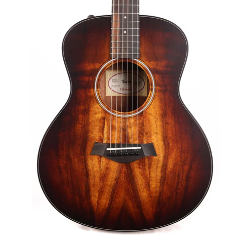 Taylor GS Mini-e Koa Plus Acoustic-Electric Shaded Edgeburst