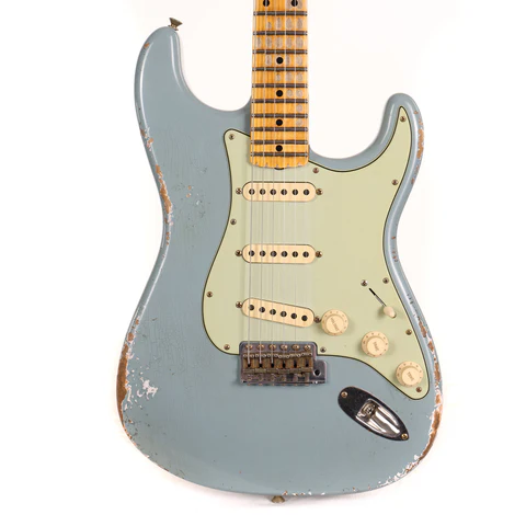 Fender Custom Shop NoNeck Stratocaster Heavy Relic Sonic Gray Music Zoo Exclusive