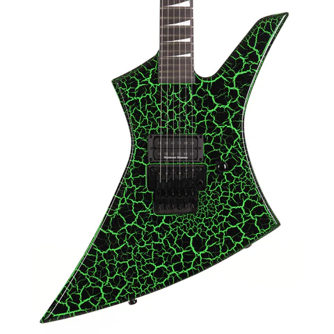 Jackson Pro Series Signature Brandon Ellis Kelly Ebony Fingerboard Green Crackle