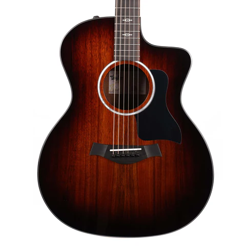 Taylor 224ce-K DLX Koa Grand Auditorium Acoustic-Electric Shaded Edgeburst