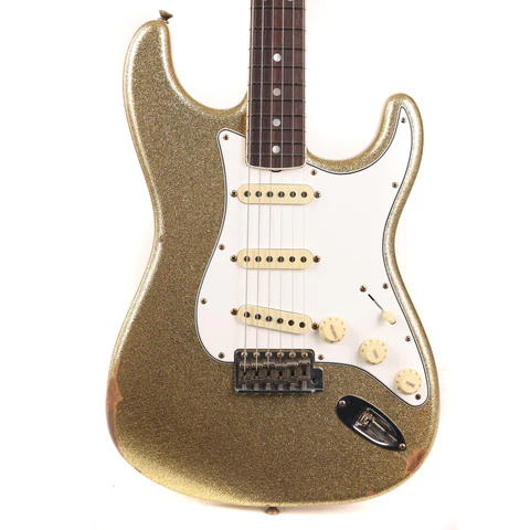 Fender Custom Shop 1967 Stratocaster Relic Gold Sparkle