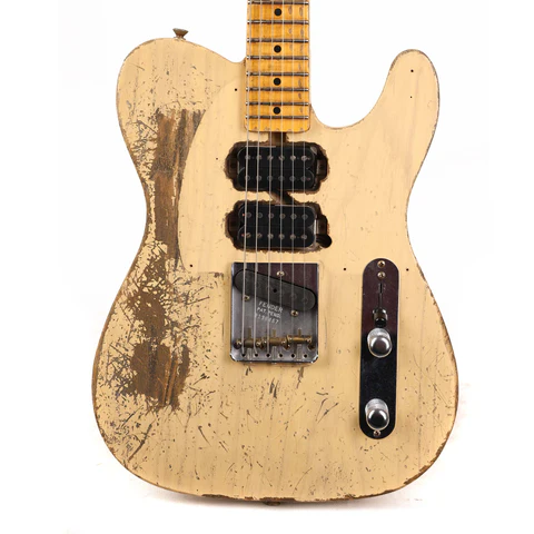 Fender Custom Shop 1951 Nocaster Masterbuilt Hacksaw Relic Jason Smith Super Faded Aged Vintage Blonde