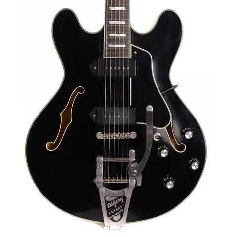 Eastman T64/TV Limited Edition Hollowbody Truetone Vintage Gloss Black