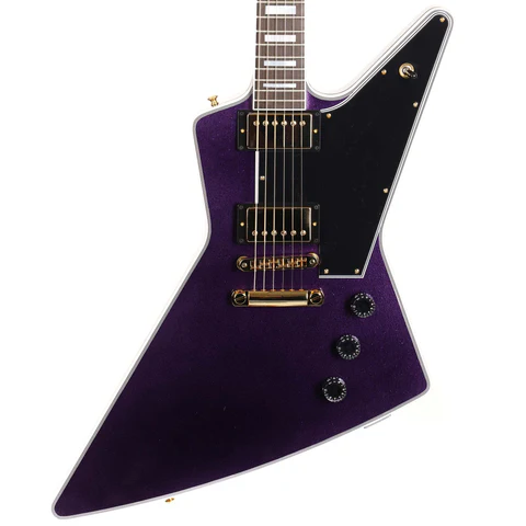 Gibson Custom Shop Explorer Custom Made 2 Measure Purple Sparkle