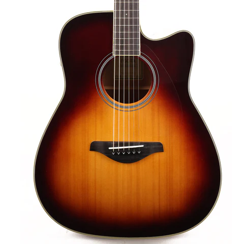 Yamaha FGC-TA Transacoustic Acoustic-Electric Brown Sunburst