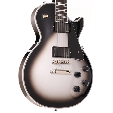 Gibson Custom Shop Les Paul Custom Made 2 Measure Silverburst with EMGs