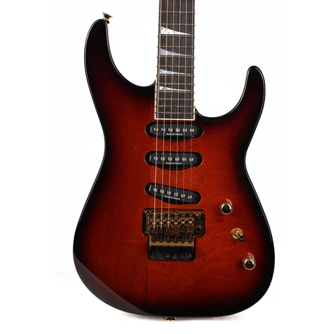Jackson Custom Shop SL2H-V SSS Soloist 2-Tone Burst Music Zoo Exclusive