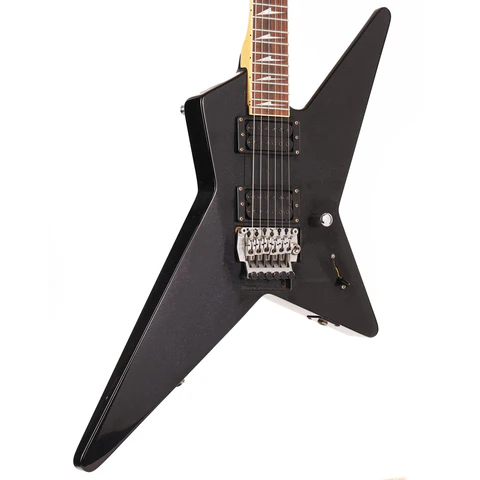 1991 ESP Custom Order Random Star Black Sparkle