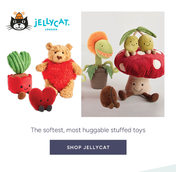 The softest, most huggable stuffed toys Shop Jellycat