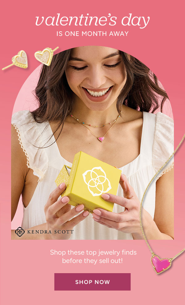 Valentine's Day is one month away! Shop these top jewelry finds before they sell out! Shop now