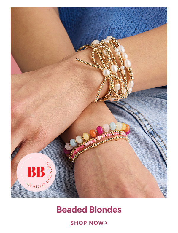 Beaded Blondes shop now