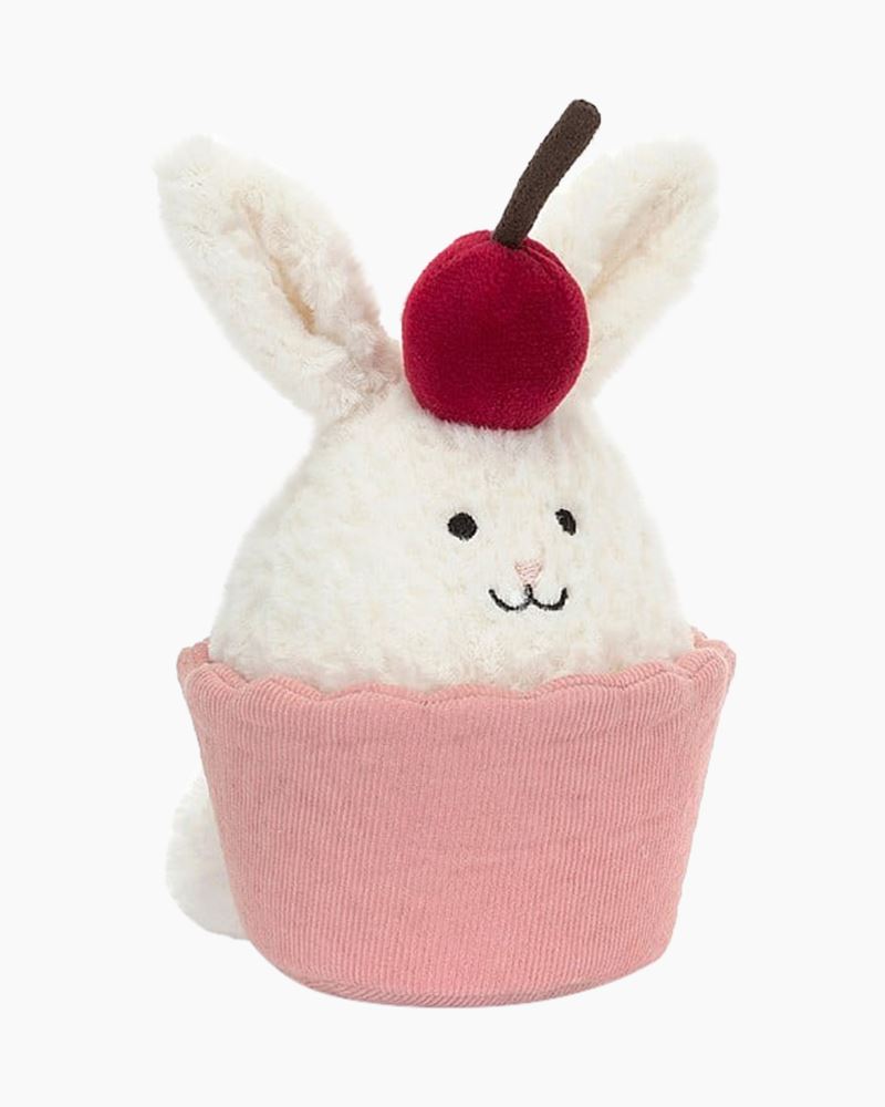 Dainty Dessert Bunny Cupcake Plush Toy