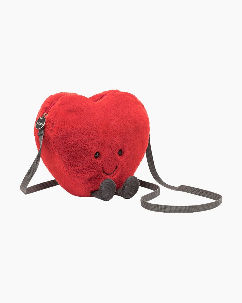 Amuseables Heart Plush Bag