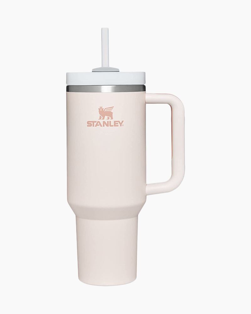 The Quencher 40 oz. H2.0 FlowState™ Tumbler in Rose Quartz