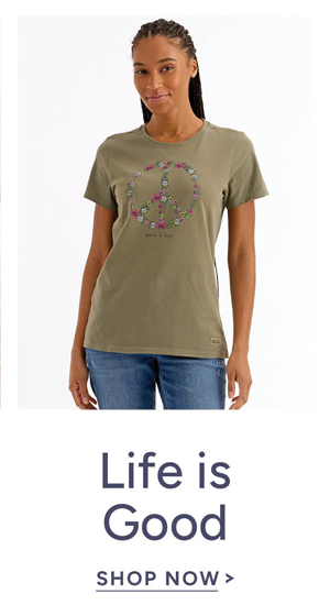 Life is Good shop now