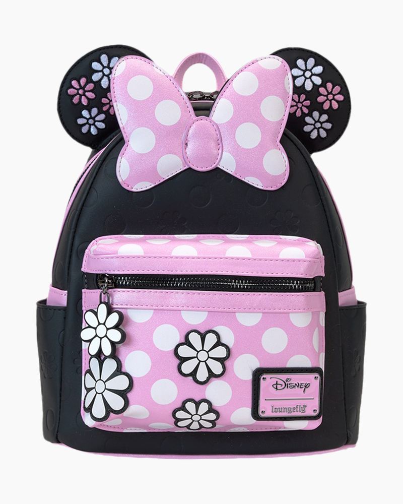 Minnie Mouse Floral Rock The Dots Mini Backpack