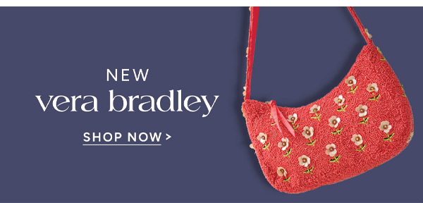 New Vera Bradley shop now