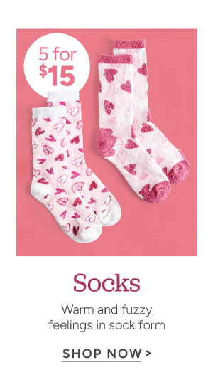 Socks Warm and fuzzy feelings in sock form shop now