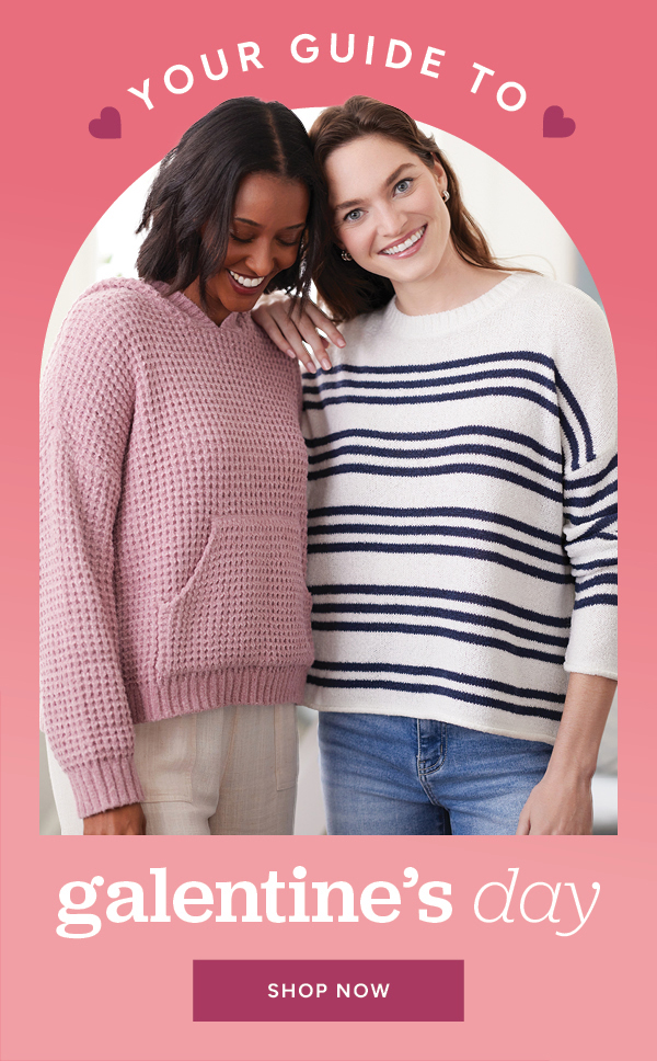Your guide to Galentine's Day shop now