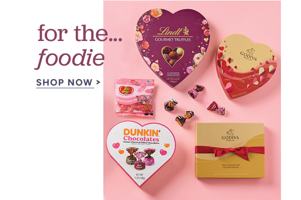 For the foodie shop now