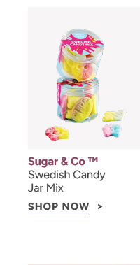 Sugar & Co Swedish Candy jar mix shop now