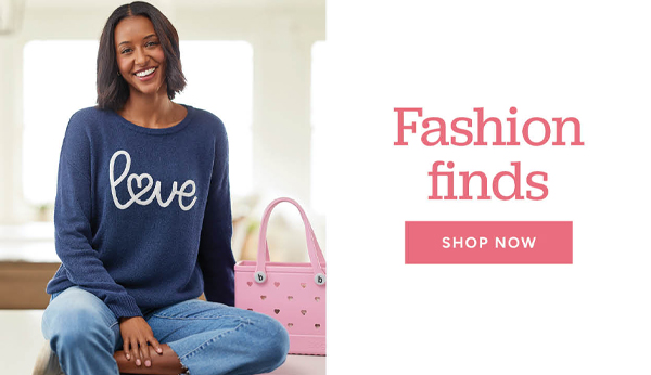 Fashion finds shop now