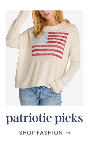 patriotic picks | shop fashion
