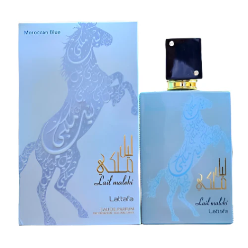 Image of Lattafa Lail Maleki Morrocan Blue Eau De Parfum