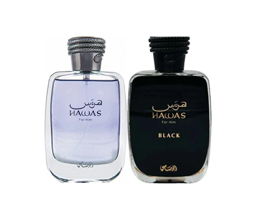 Image of Rasasi Hawas Pour Homme & Rasasi Hawas Black Bundle