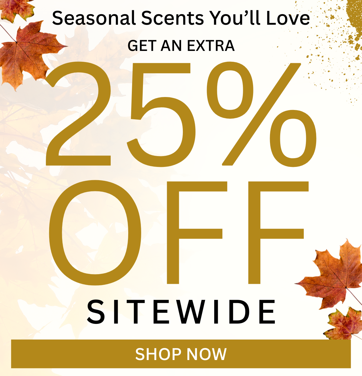 Autumn Sale 25% off use link below to activate. Expires 9/13/2025