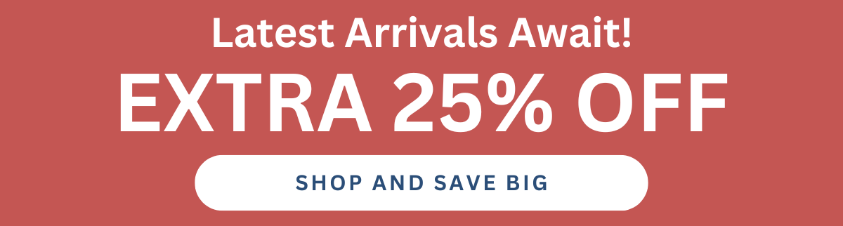 New Arrivals 25% off use link below to activate. Expires 9/15/2025