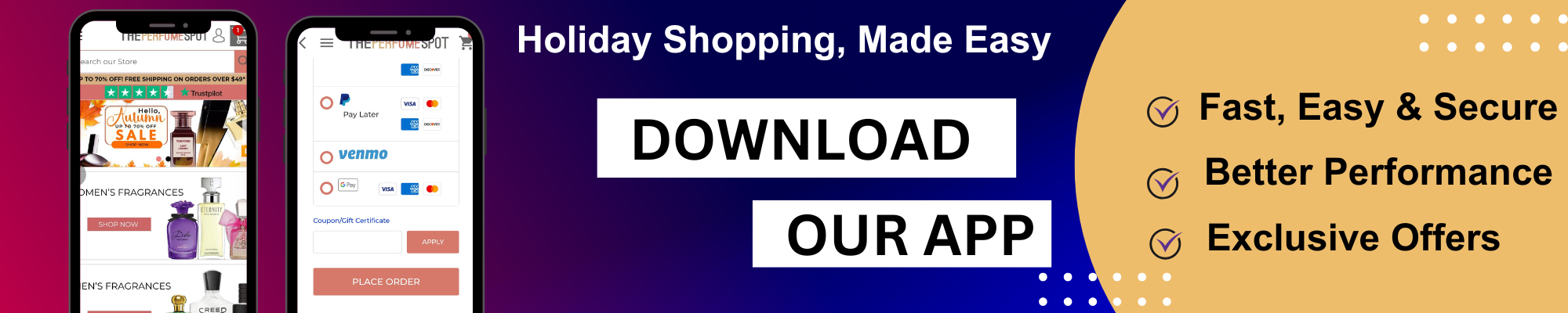 Download The Perfume Spot Mobile App