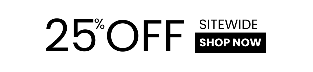 25% off sitewide