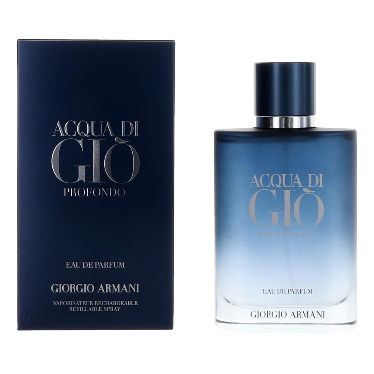 Image of Acqua Di Gio Profondo by Giorgio Armani, 3.3 oz Eau De Parfum Spray for Men