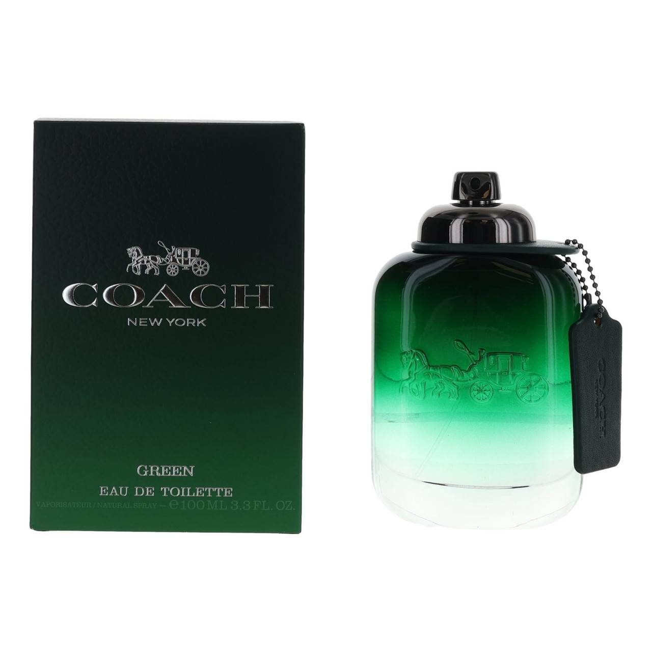 Image of Coach Green by Coach, 3.3 oz Eau De Toilette Spray for Men