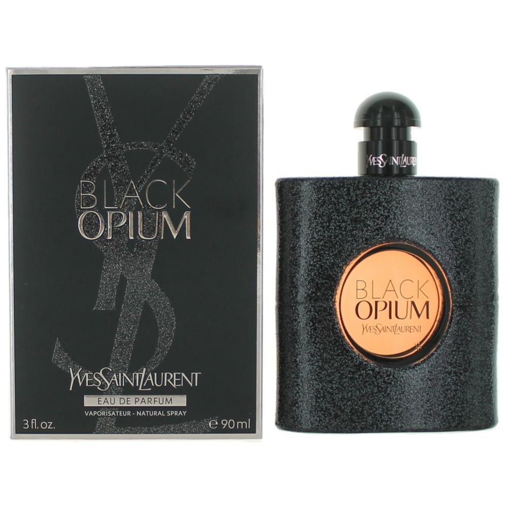 Image of Black Opium by Yves Saint Laurent, 3 oz Eau De Parfum Spray for Women