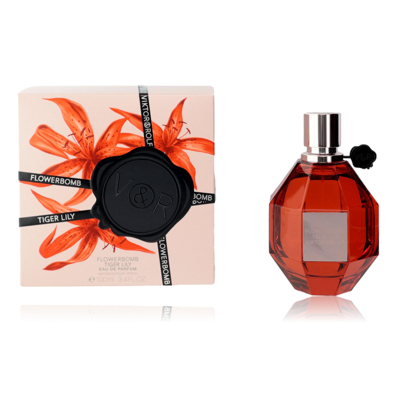 Image of Flowerbomb Tiger Lily by Viktor & Rolf, 3.4 oz Eau de Parfum Spray for Women