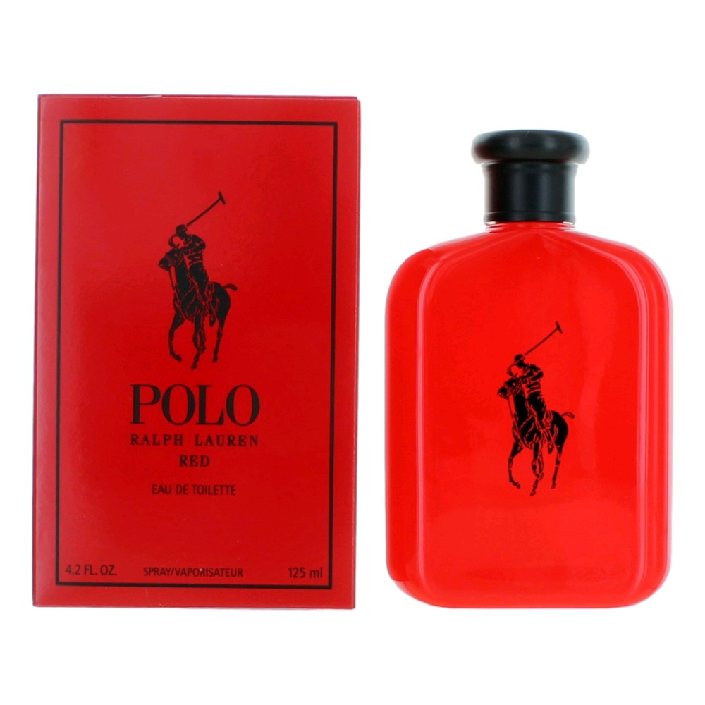 Image of Polo Red by Ralph Lauren, 4.2 oz Eau De Toilette Spray for Men