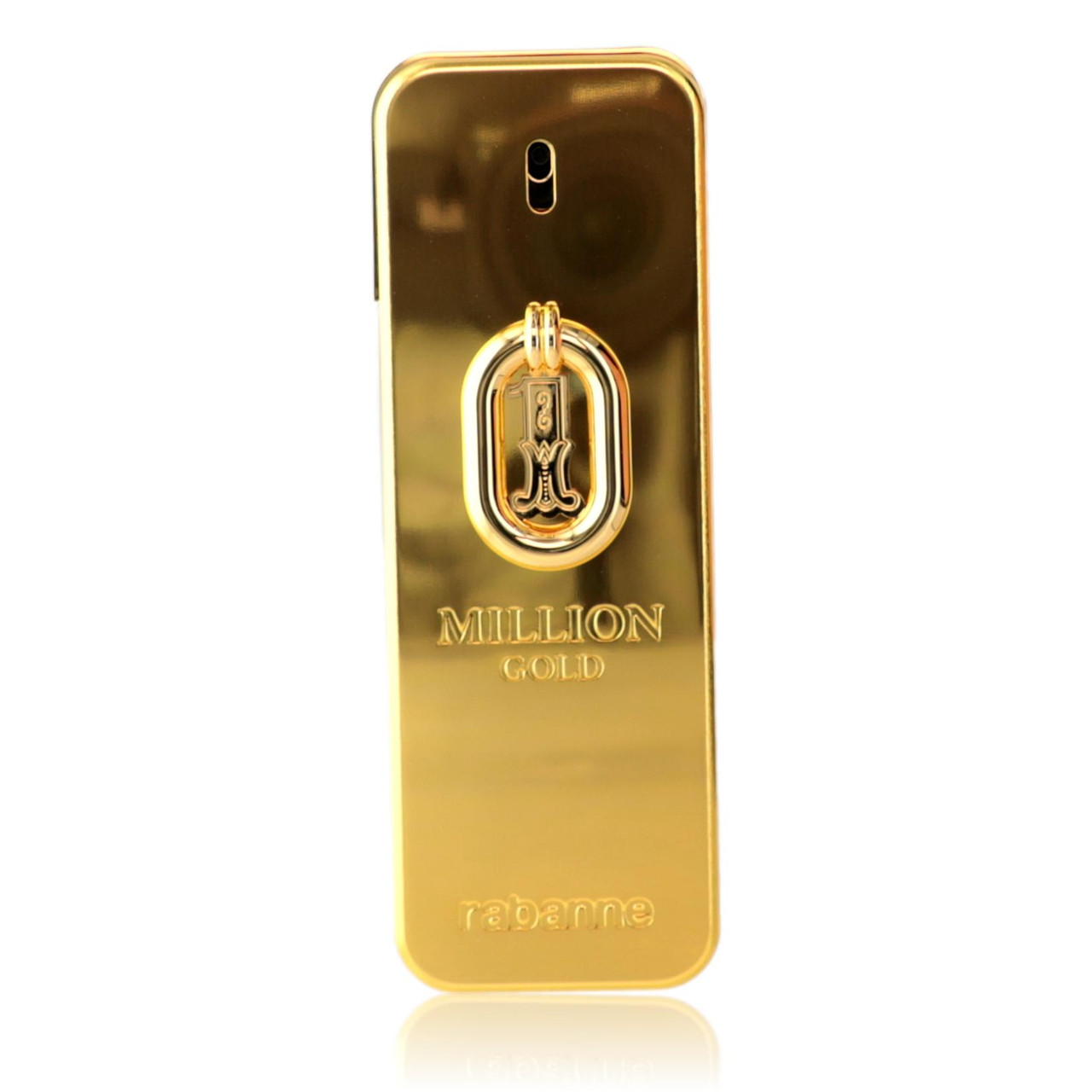 Image of 1 Million Gold by Paco Rabanne, 3.4 oz Eau de Parfum Intense spray for Men, UNBOXED