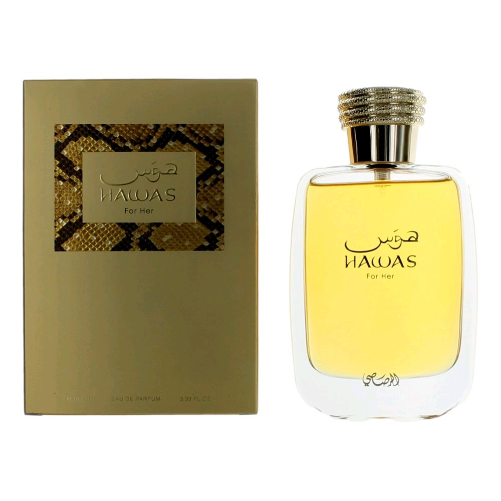 Image of Hawas by Rasasi, 3.3 oz Eau De Parfum Spray for Women