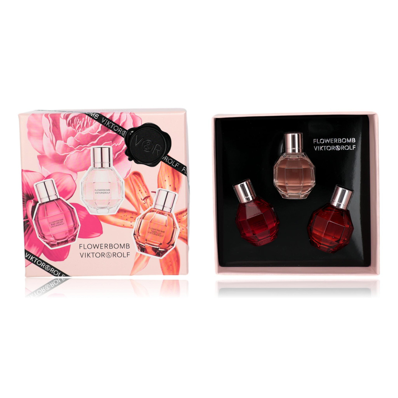 Image of Flowerbomb by Viktor & Rolf, 3 Piece Variety Mini Set for Women