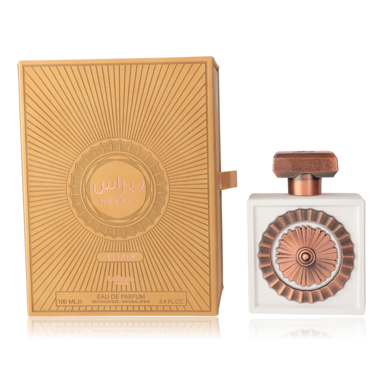 Image of Nebras Elixir by Lattafa, 3.4 oz Eau de Parfum Spray for Unisex