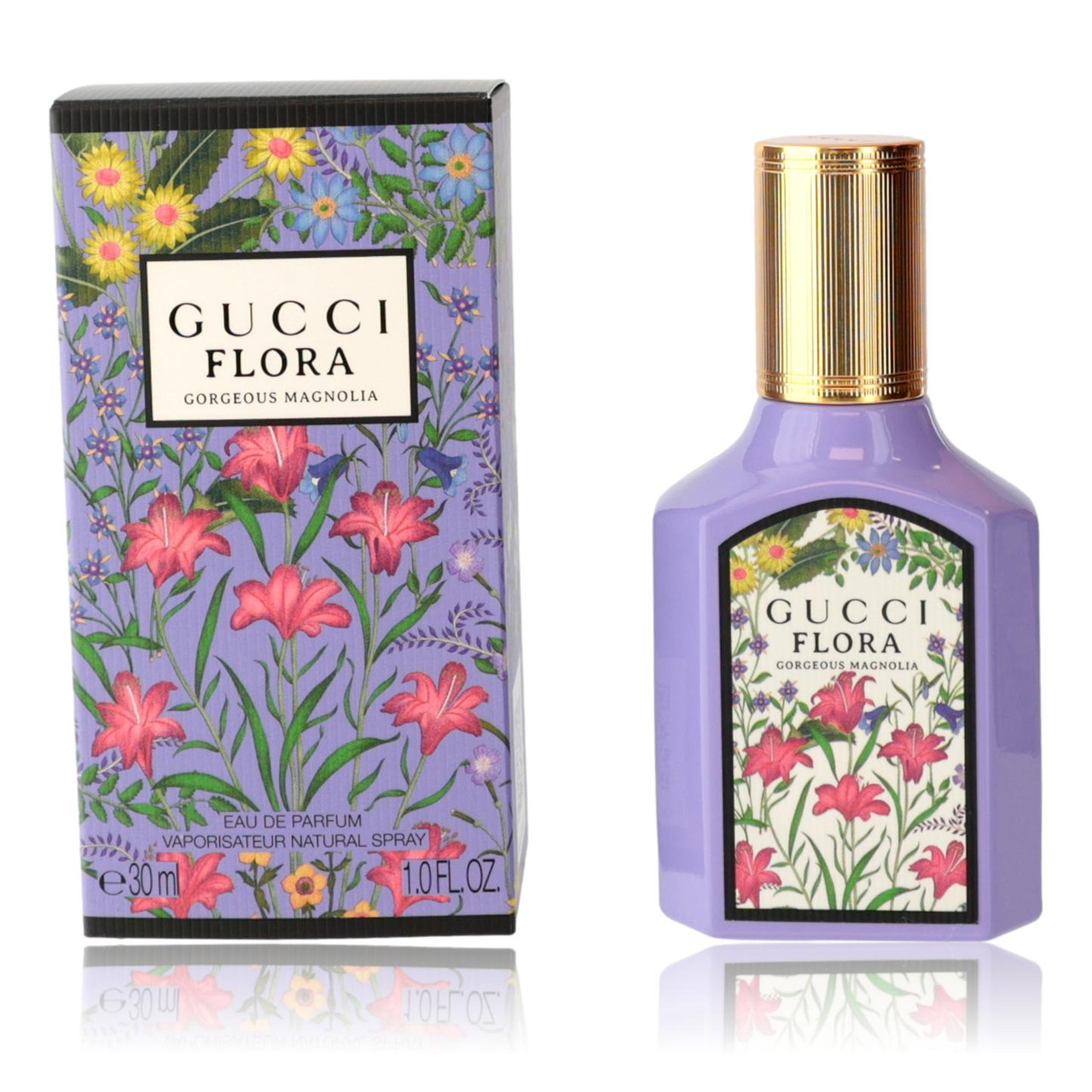 Image of Gucci Flora Gorgeous Magnolia by Gucci, 1 oz Eau De Parfum Spray for Women