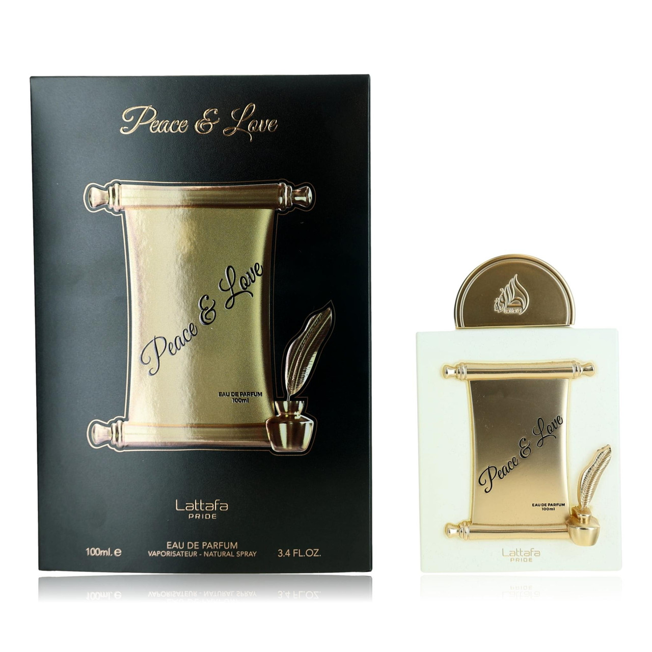 Image of Pride Peace & Love by Lattafa, 3.4 oz Eau de Parfum Spray for Unisex