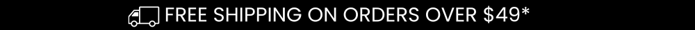 Free shipping on orders over $49