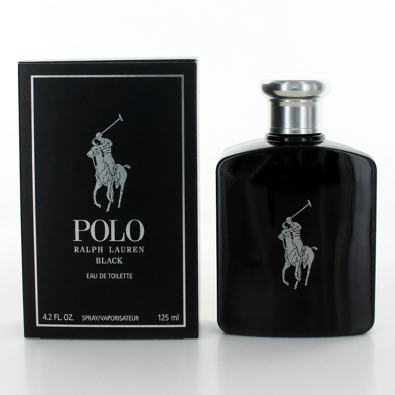 Image of Polo Black by Ralph Lauren, 4.2 oz Eau De Toilette Spray for Men