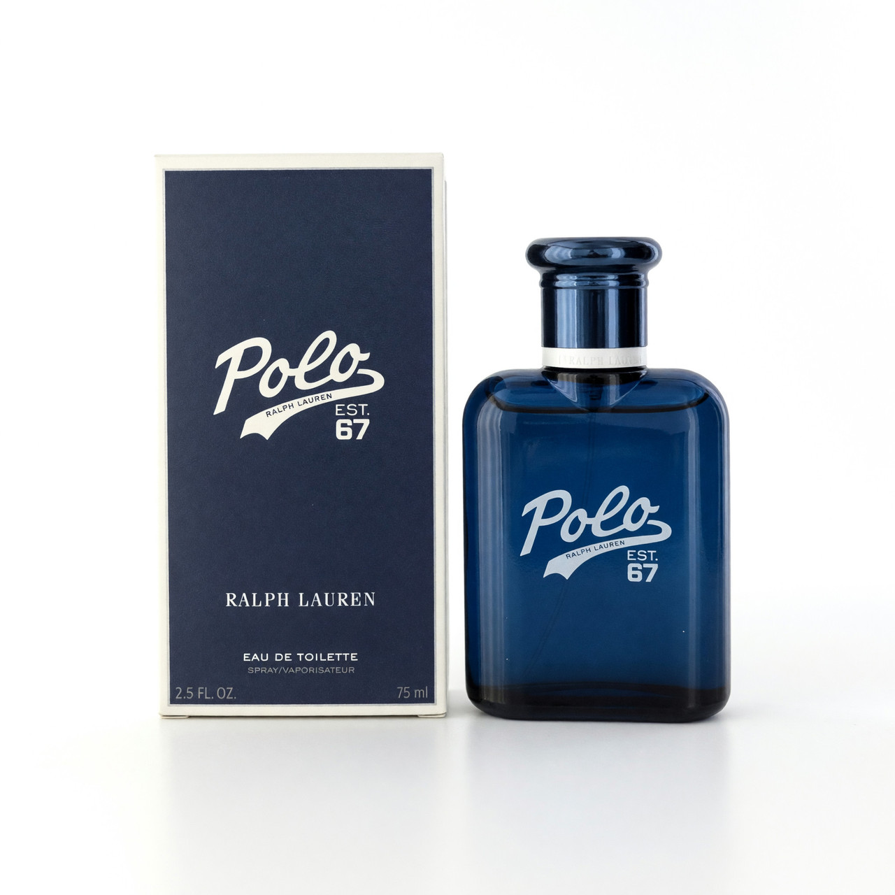 Image of Polo EST 67 by Ralph Lauren, 2.5 oz Eau De Toilette Refillable Spray for Men