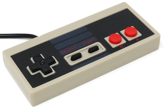 NES-Style Raspberry Pi Compatible USB Gamepad / Controller
