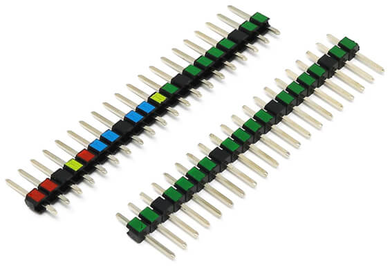 Colour-coded headers for Pico