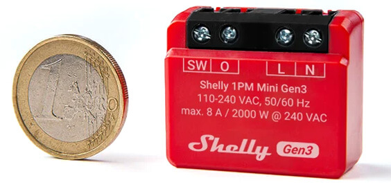 Shelly 1PM Mini Gen3